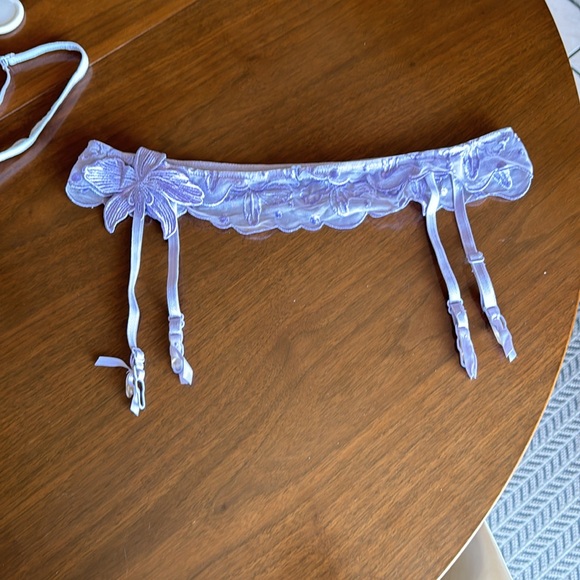 Purple Teddy with Garter - Picture 9 of 14